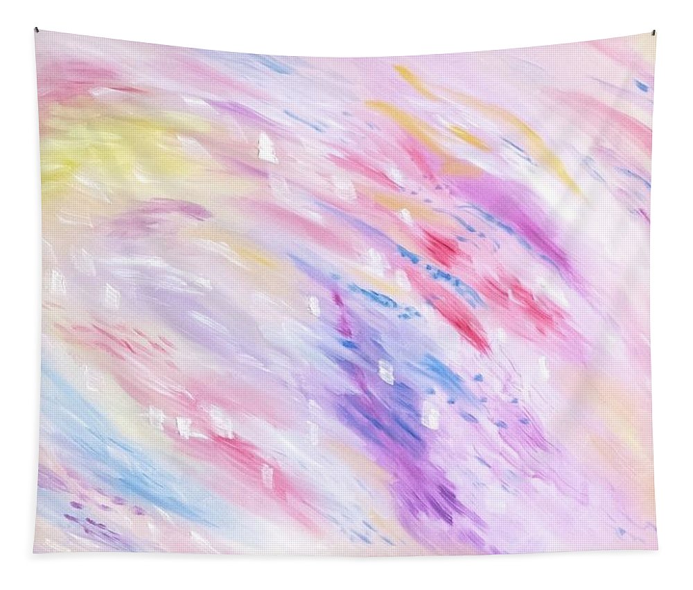 Pink Abstract Passion - Tapestry