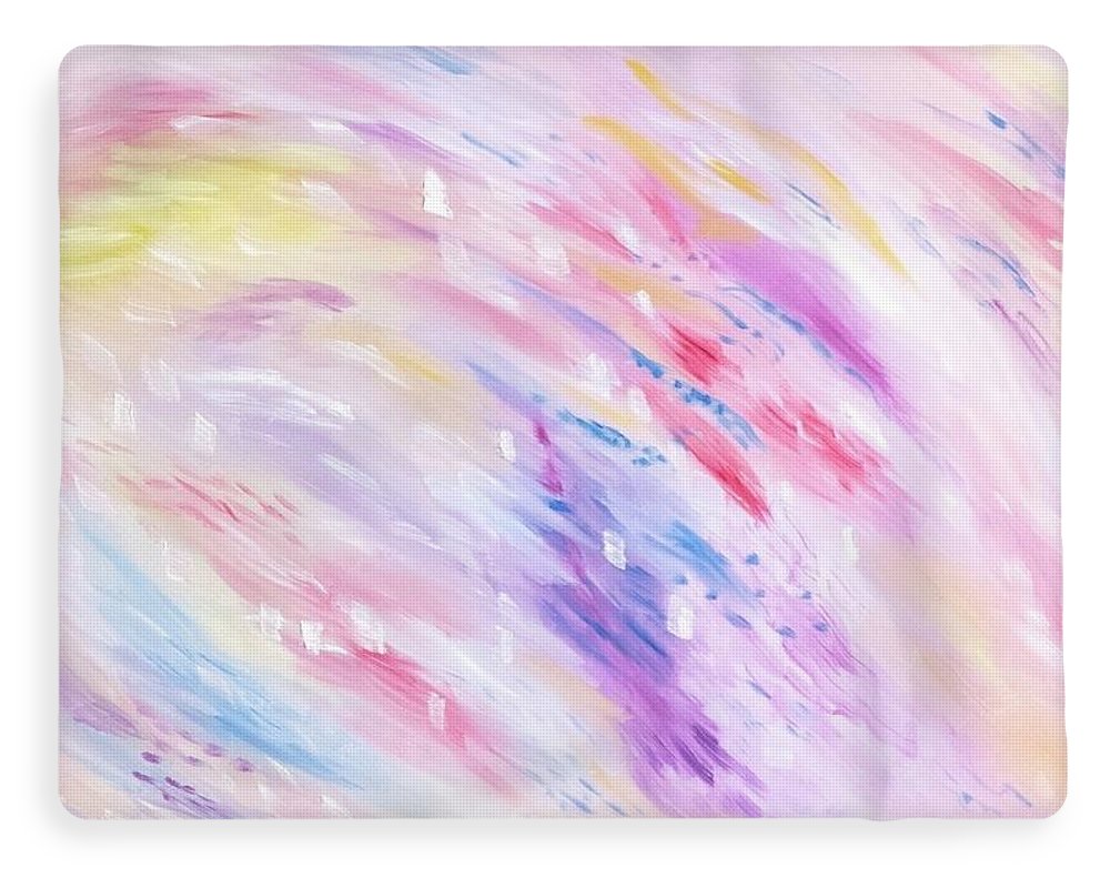 Pink Abstract Passion - Blanket