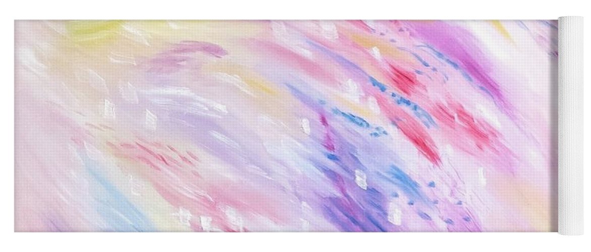 Pink Abstract Passion - Yoga Mat