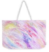 Load image into Gallery viewer, Pink Abstract Passion - Weekender Tote Bag
