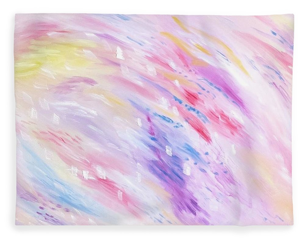 Pink Abstract Passion - Blanket