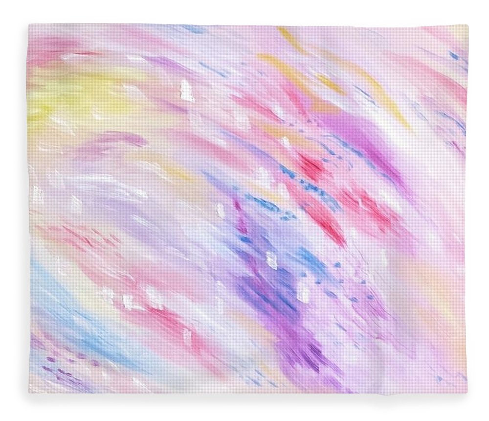 Pink Abstract Passion - Blanket