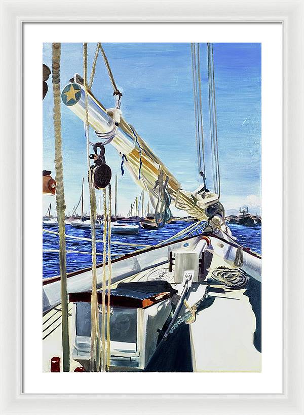 Sailing Away  - Framed Print