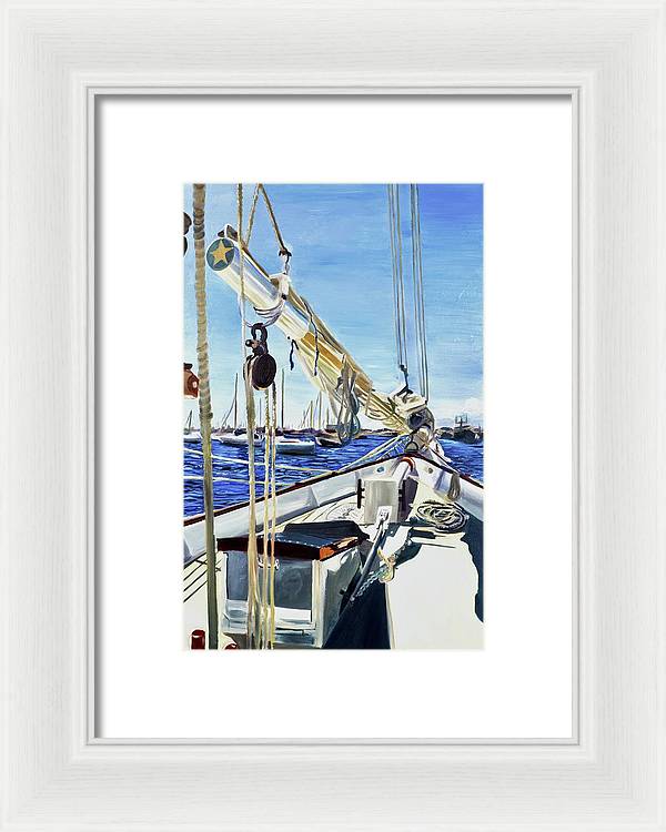 Sailing Away  - Framed Print
