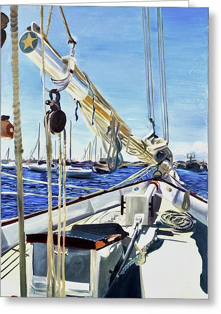 Sailing Away  - Greeting Card