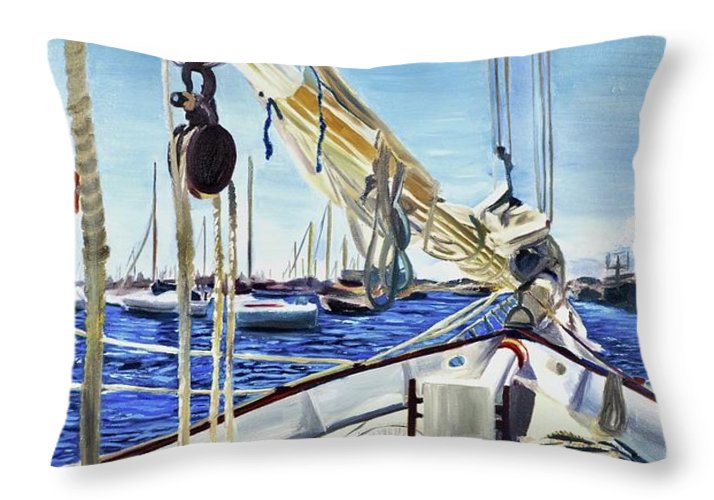 Sailing Away  - Throw Pillow