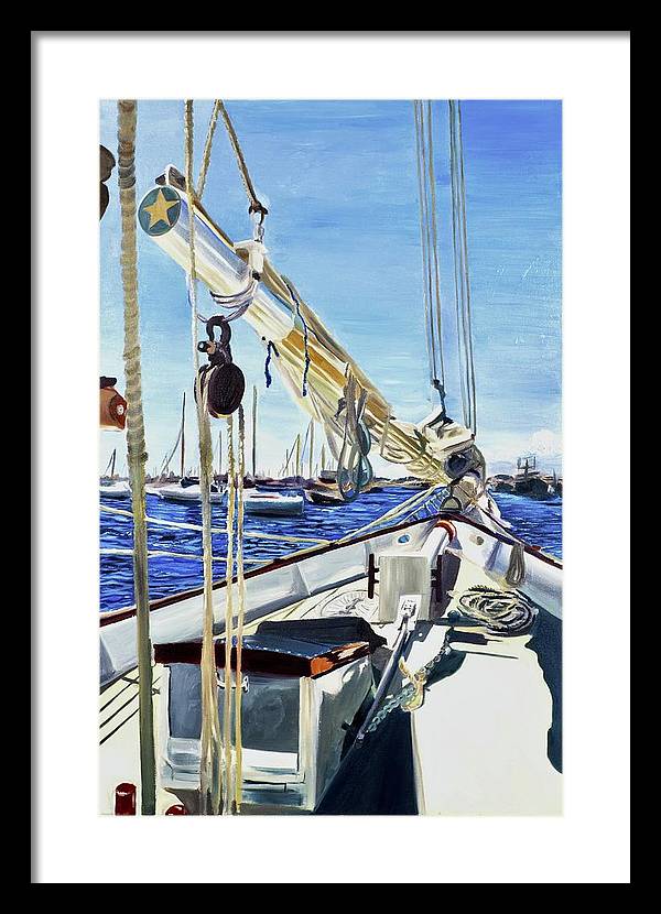 Sailing Away  - Framed Print