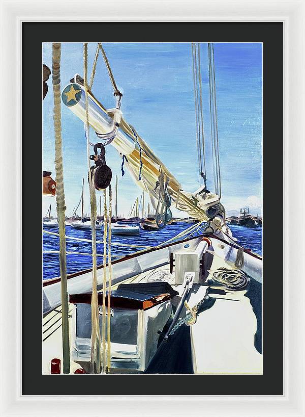 Sailing Away  - Framed Print
