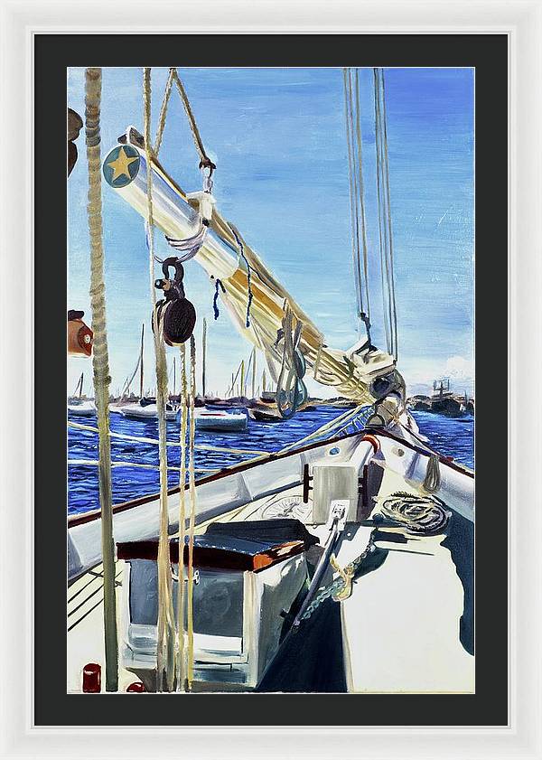 Sailing Away  - Framed Print