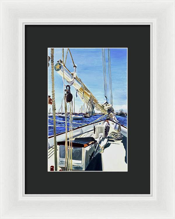 Sailing Away  - Framed Print