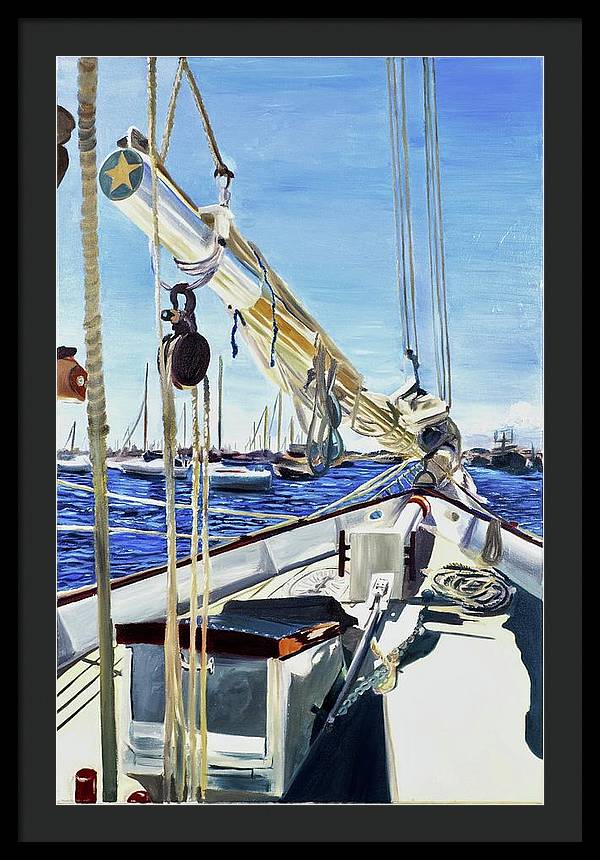 Sailing Away  - Framed Print