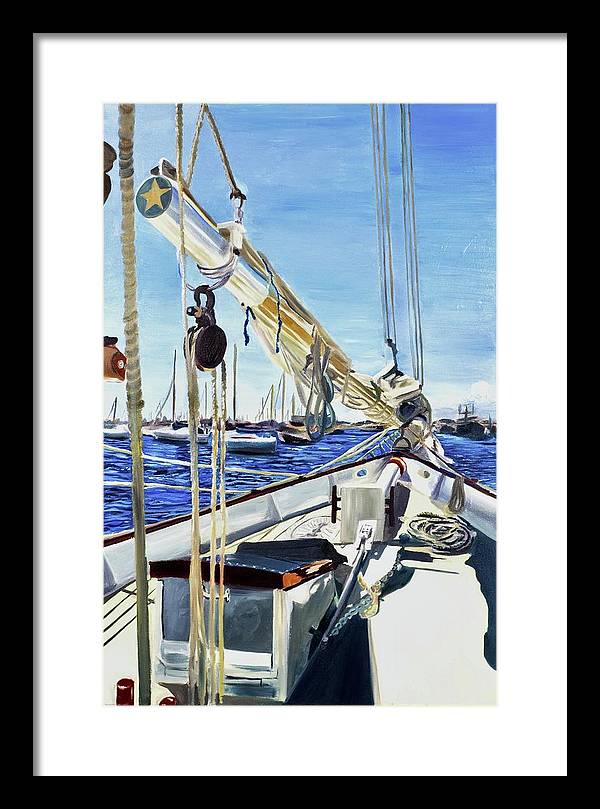 Sailing Away  - Framed Print