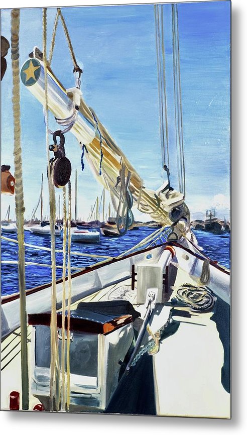 Sailing Away  - Metal Print