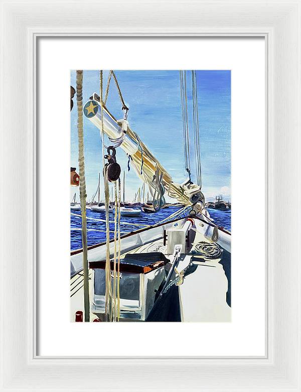 Sailing Away  - Framed Print
