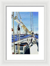 Load image into Gallery viewer, Sailing Away  - Framed Print
