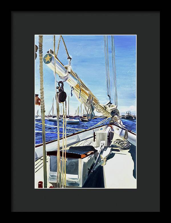 Sailing Away  - Framed Print