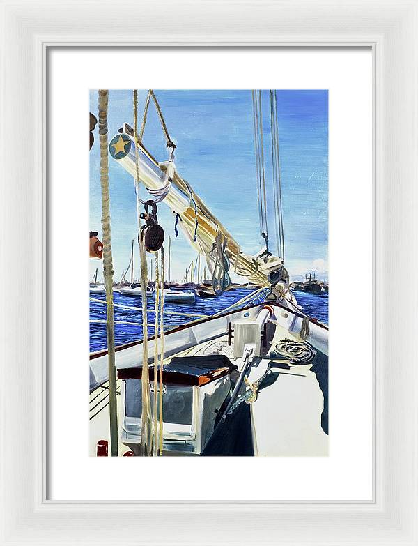 Sailing Away  - Framed Print