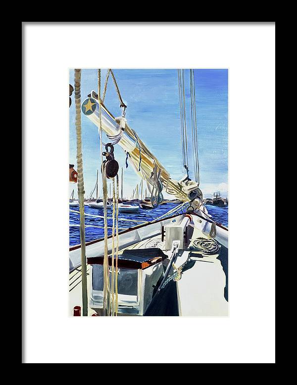 Sailing Away  - Framed Print