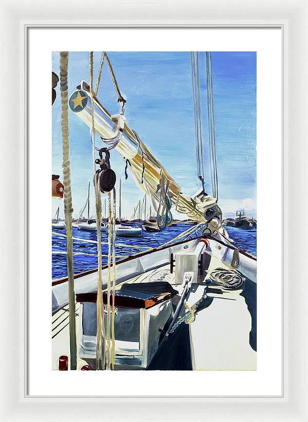 Sailing Away  - Framed Print