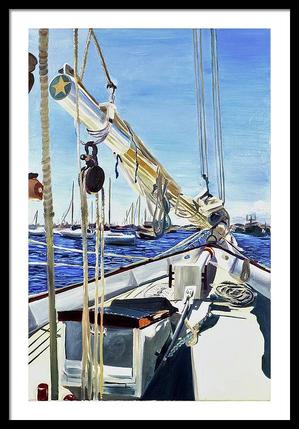 Sailing Away  - Framed Print