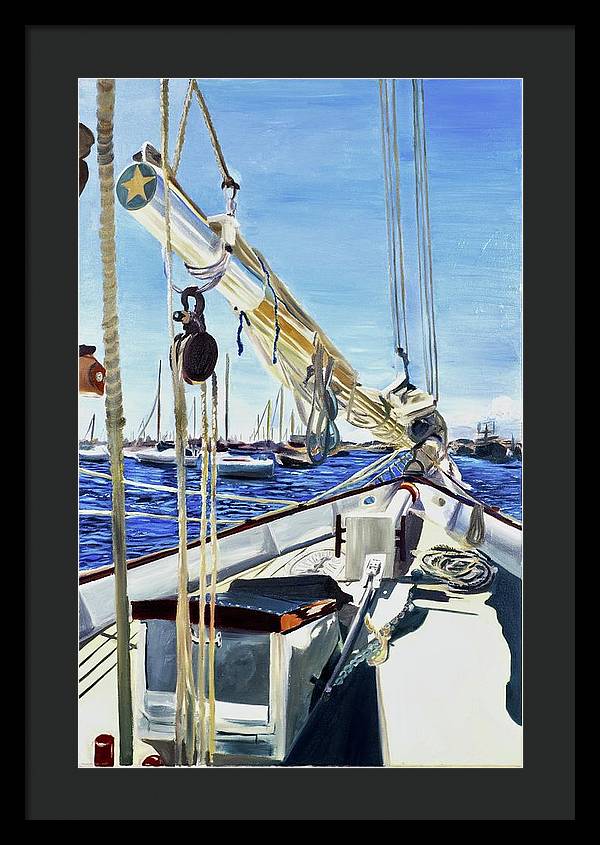 Sailing Away  - Framed Print