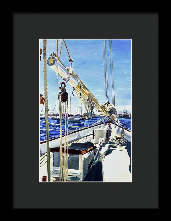 Sailing Away  - Framed Print