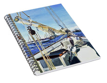 Load image into Gallery viewer, Sailing Away  - Spiral Notebook
