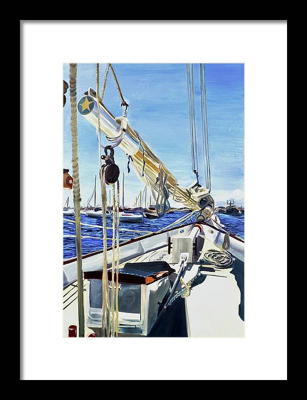 Sailing Away  - Framed Print