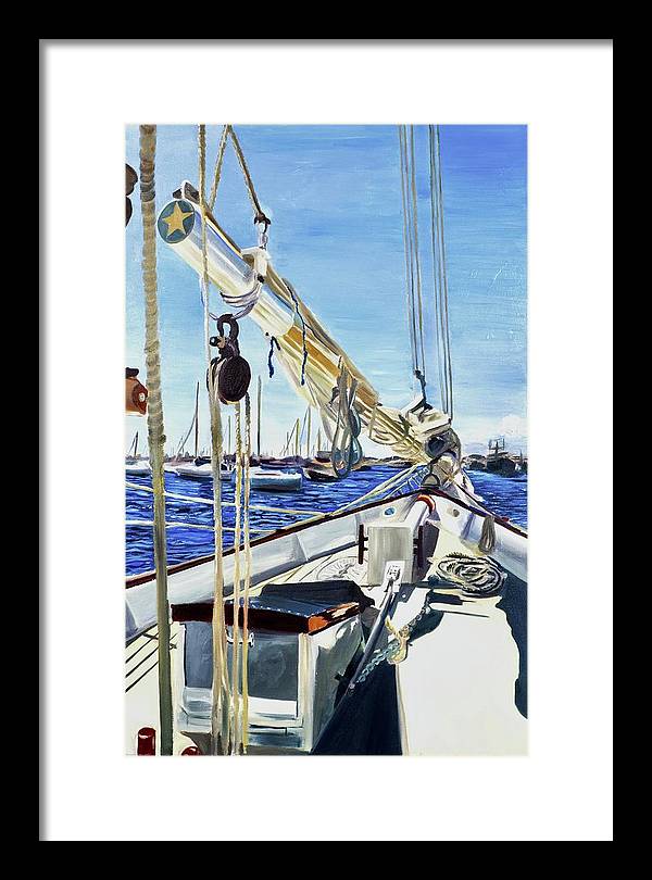 Sailing Away  - Framed Print