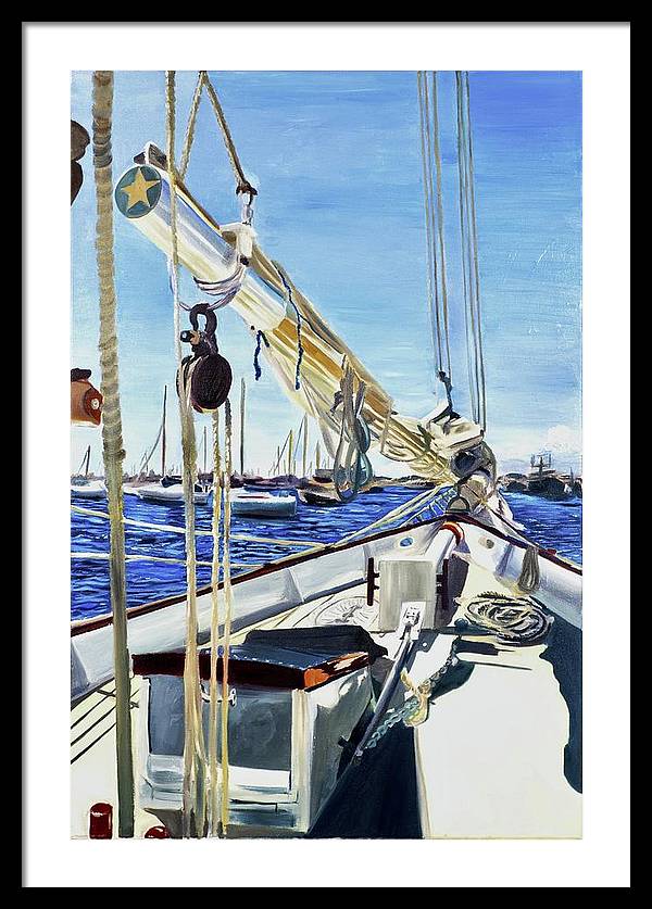 Sailing Away  - Framed Print