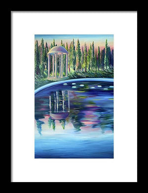 Sunset Reflections - Framed Print