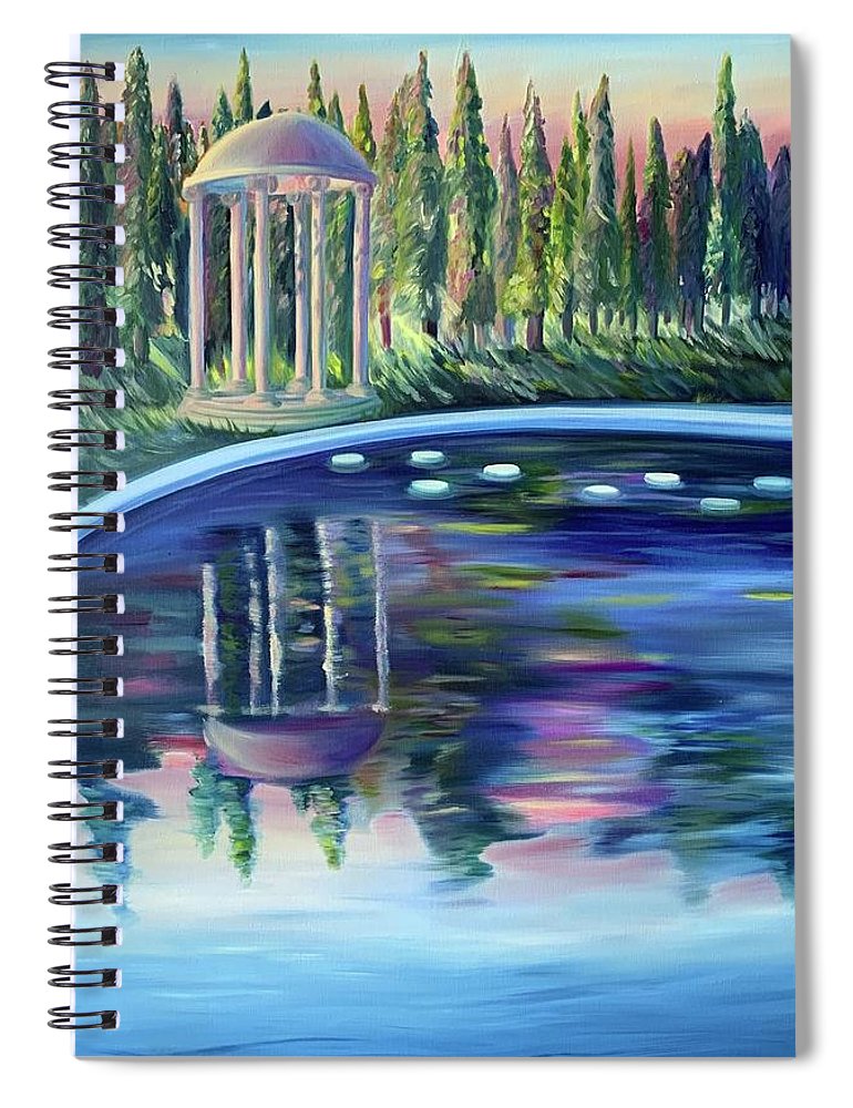 Sunset Reflections - Spiral Notebook