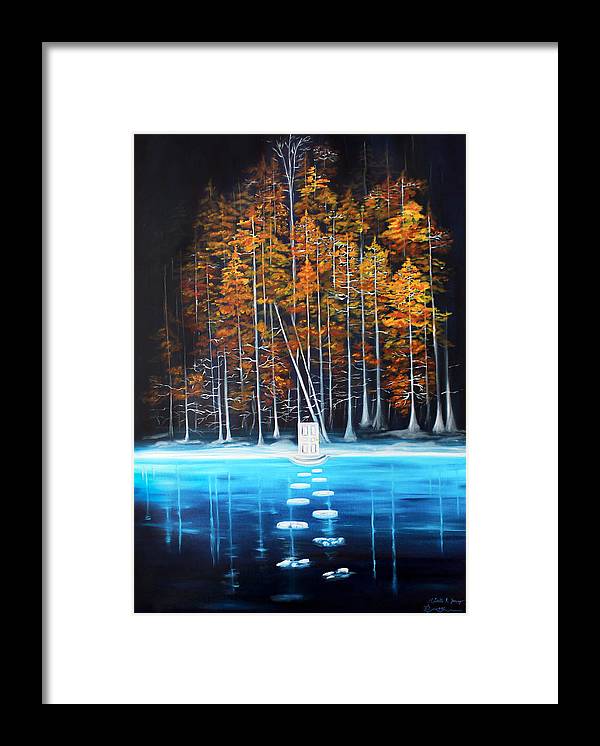 The Broken Path - Framed Print