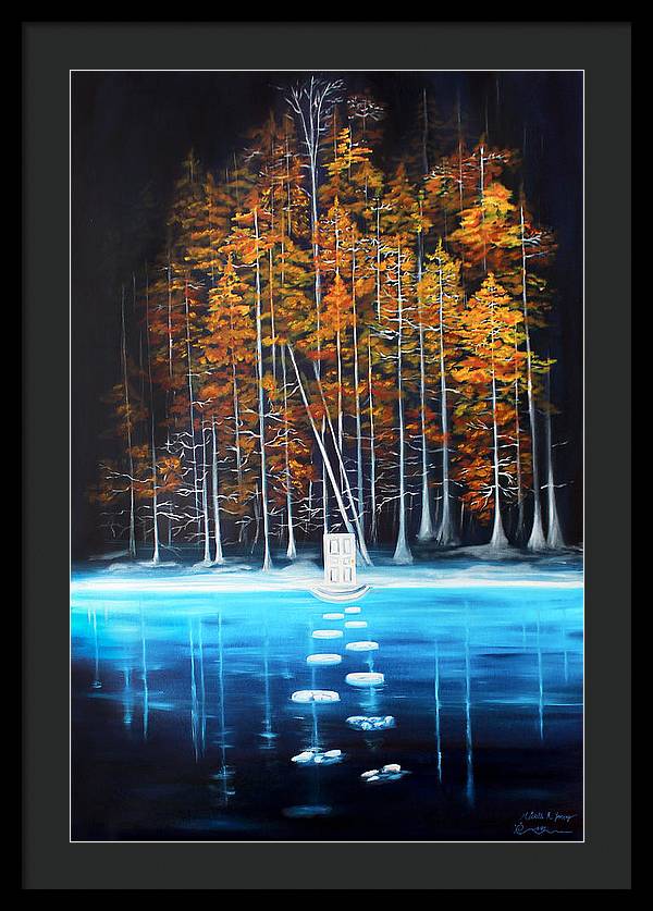 The Broken Path - Framed Print