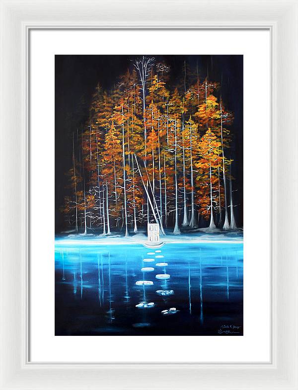 The Broken Path - Framed Print