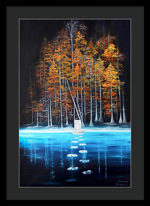 The Broken Path - Framed Print