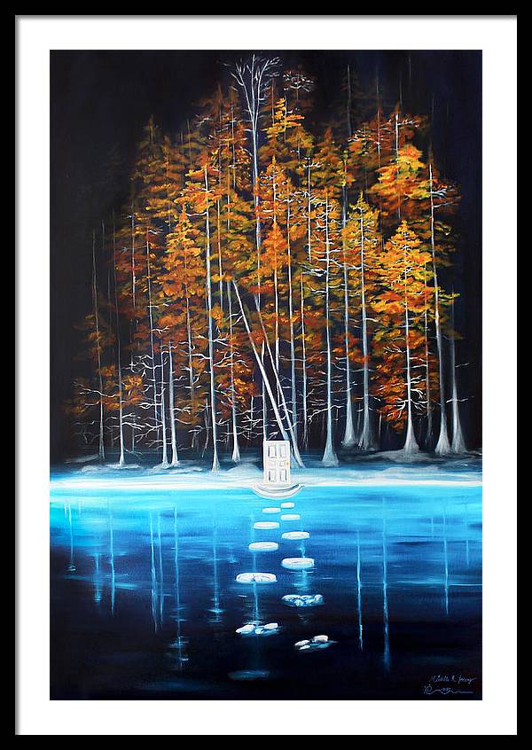 The Broken Path - Framed Print