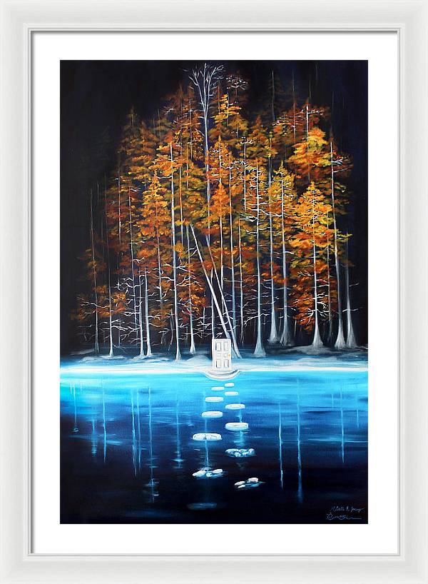 The Broken Path - Framed Print