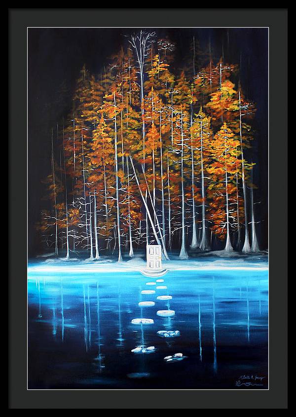 The Broken Path - Framed Print