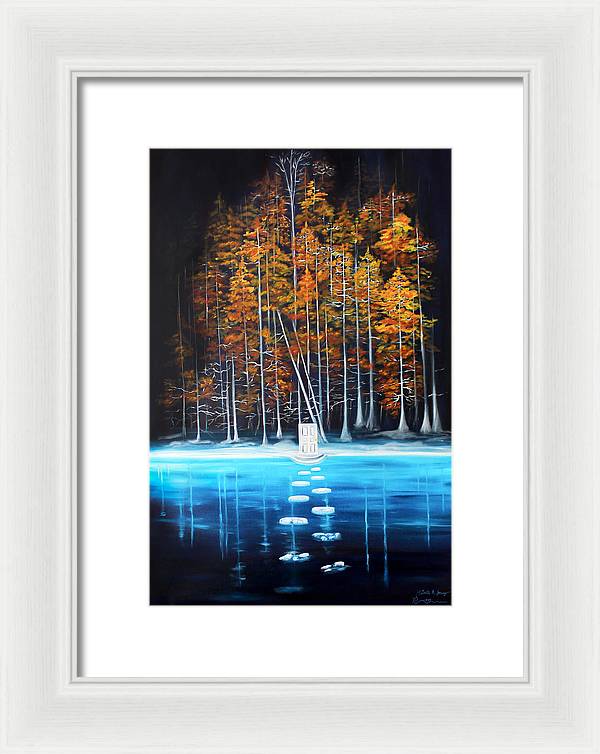 The Broken Path - Framed Print