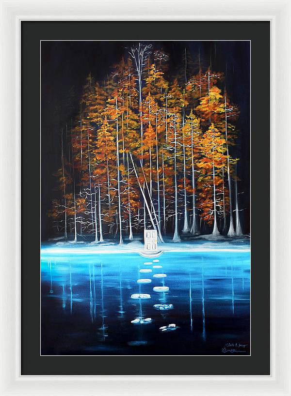 The Broken Path - Framed Print