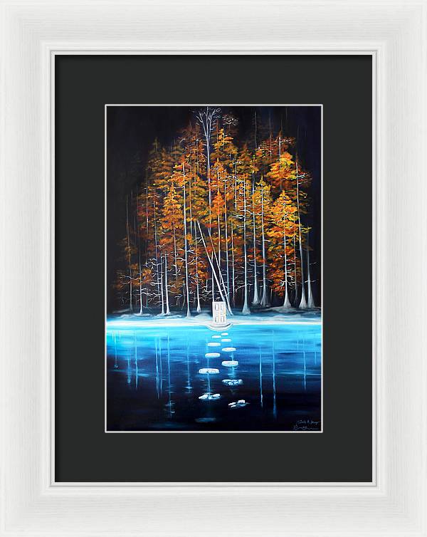 The Broken Path - Framed Print