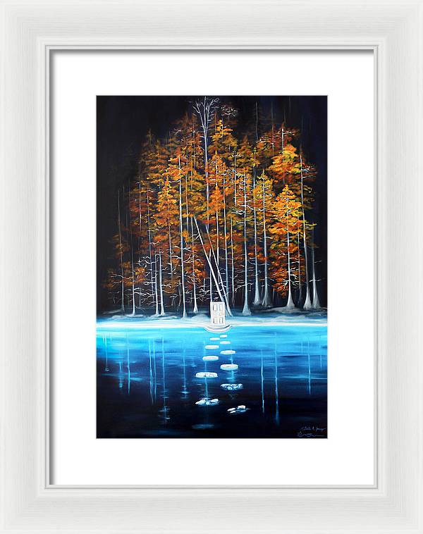 The Broken Path - Framed Print