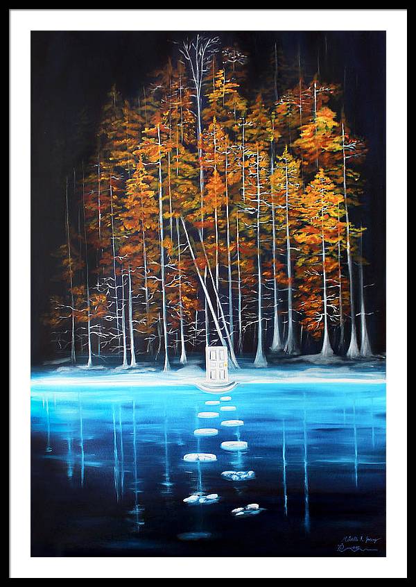 The Broken Path - Framed Print