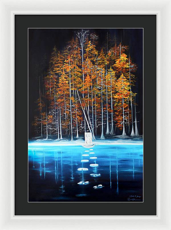 The Broken Path - Framed Print