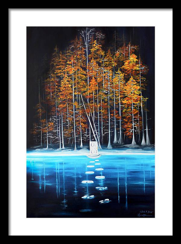 The Broken Path - Framed Print