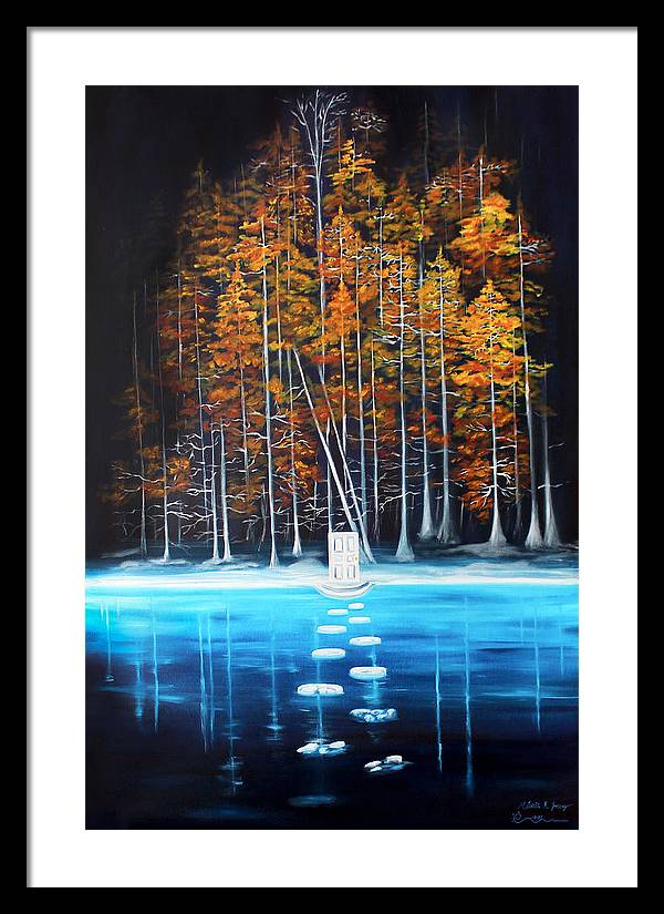 The Broken Path - Framed Print