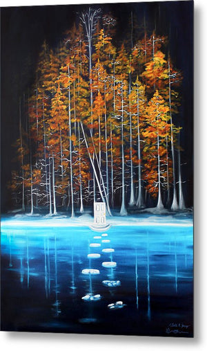 The Broken Path - Metal Print