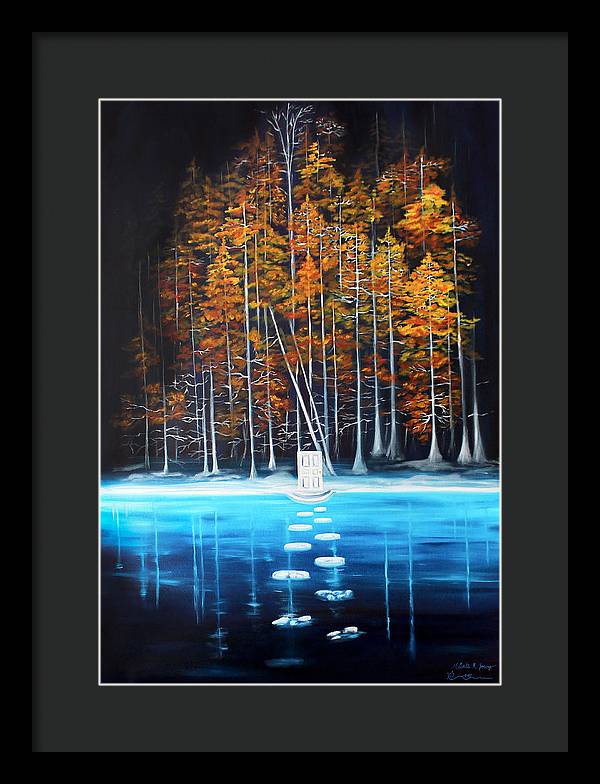 The Broken Path - Framed Print