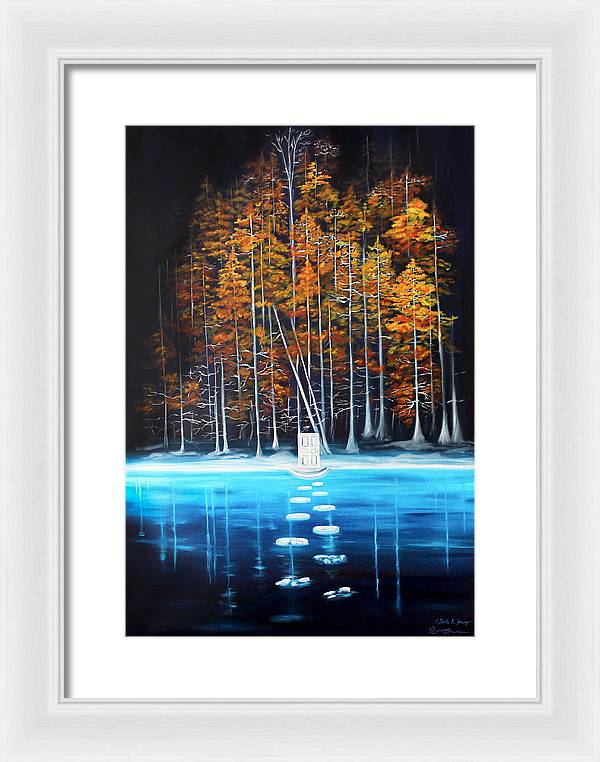 The Broken Path - Framed Print